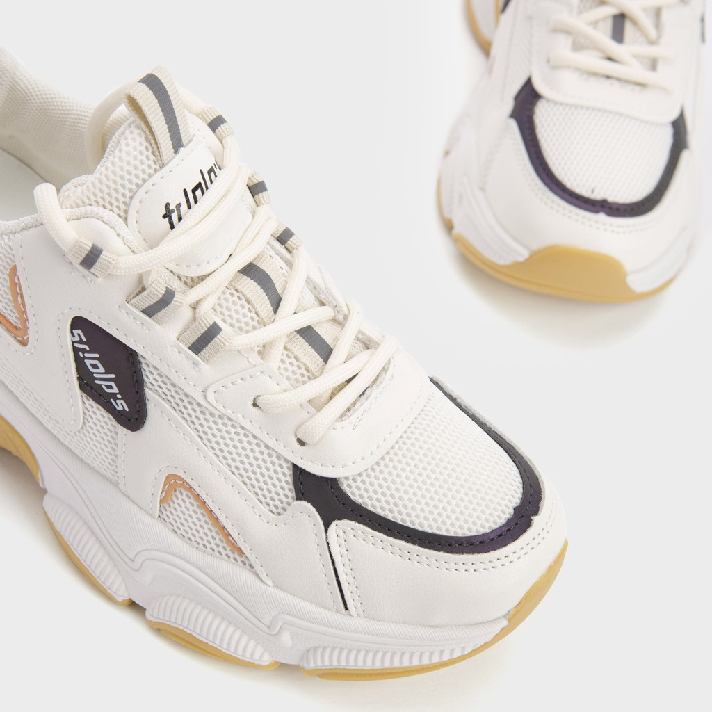 Giày Thể Thao Nữ Đế Nâu Phối Màu 5Phân HAPAS - GSK569 | BigBuy360 - bigbuy360.vn