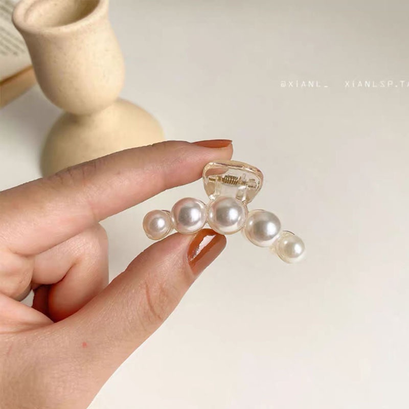 Kẹp Tóc Càng Cua Ngọc Trai Phụ Kiện Thời Trang Cho Nữ AB087