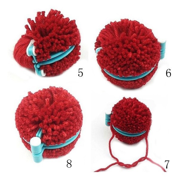 Dụng Cụ Tạo Bông Len - Pom Pom Maker Fluff Ball Weaver