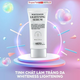 Serum tinh chất dưỡng trắng da histolab whiteness lightening serum 80ml - giúp làm trắng da, cải thiện da xỉn màu
