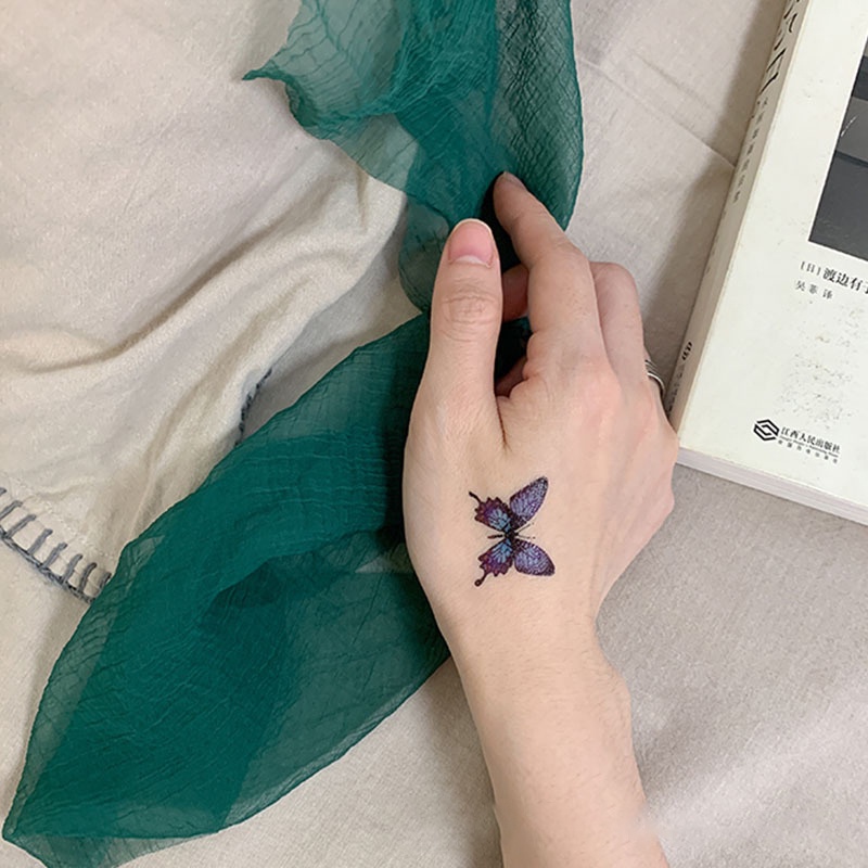 Hình xăm dán tạm thời chống thấm nước lâu trôi phong cách Hàn Quốc