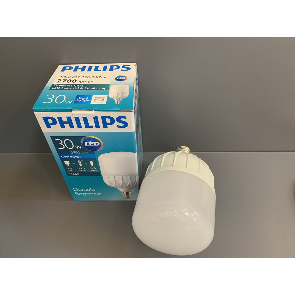 Bóng đèn Philips 30w LED TForce core HB - Đèn Led trụ chính hãng Philips