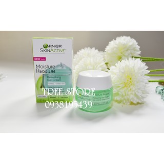[ HSD 1/ 2020 ] Garnier Moisture Rescue Active Gel Cream 50ml - Gel dưỡng ẩm cho da dầu