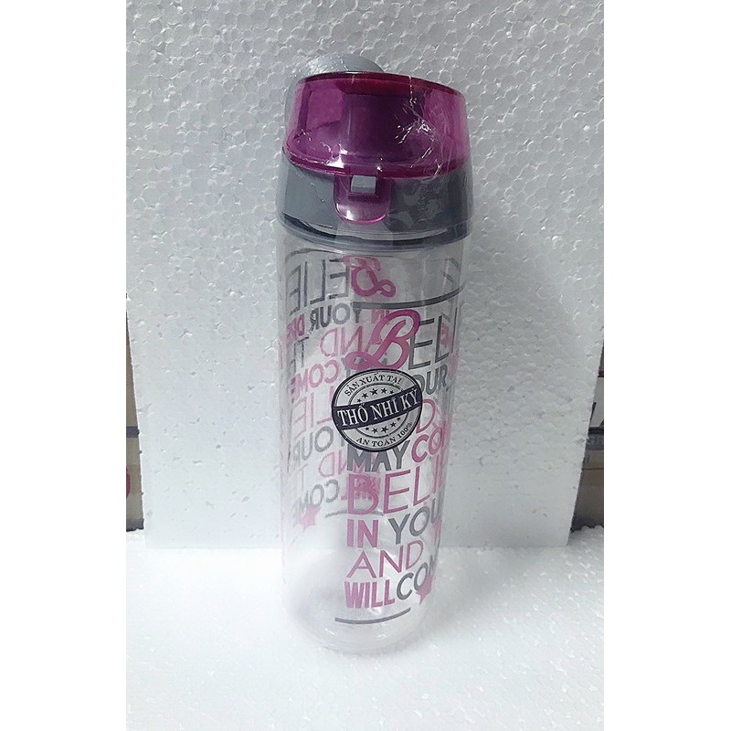 BÌNH NƯỚC THỂ THAO 750ML CÓ DÂY TREO