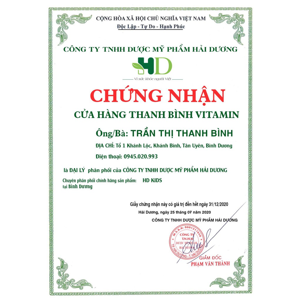 HDKIDS siro ăn ngon tăng cân cho bé | BigBuy360 - bigbuy360.vn