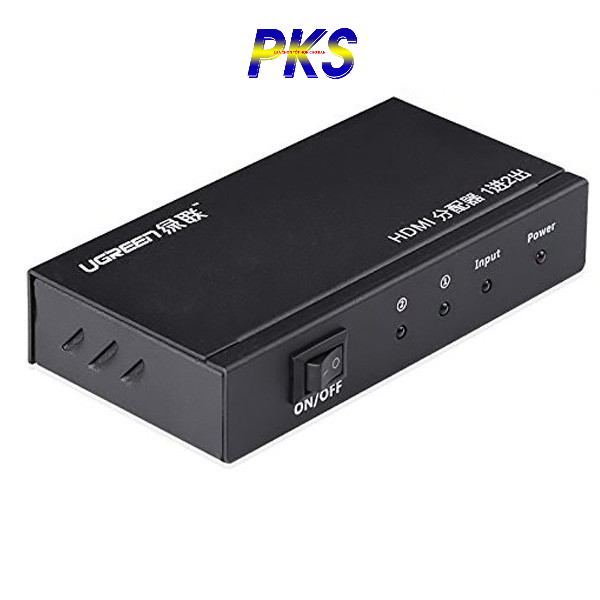 Bộ chia cổng HDMI 1 cổng ra 2 cổng Hỗ trợ full HD UGREEN 40201 - hàng chính hãng