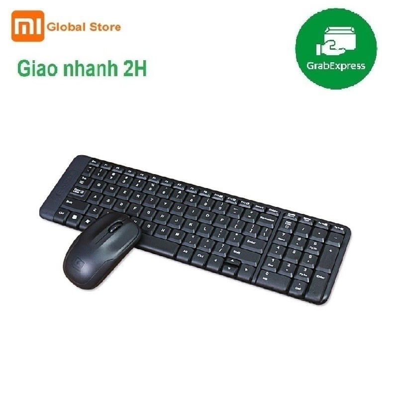 Bộ Bàn Phím Và Chuột Không Dây Logitech MK220 - Hàng Chính Hãng