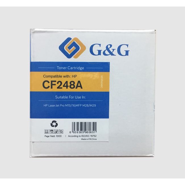 Mực in G&amp;G Laser trắng đen NT-PH248C (OEM: CF248A)