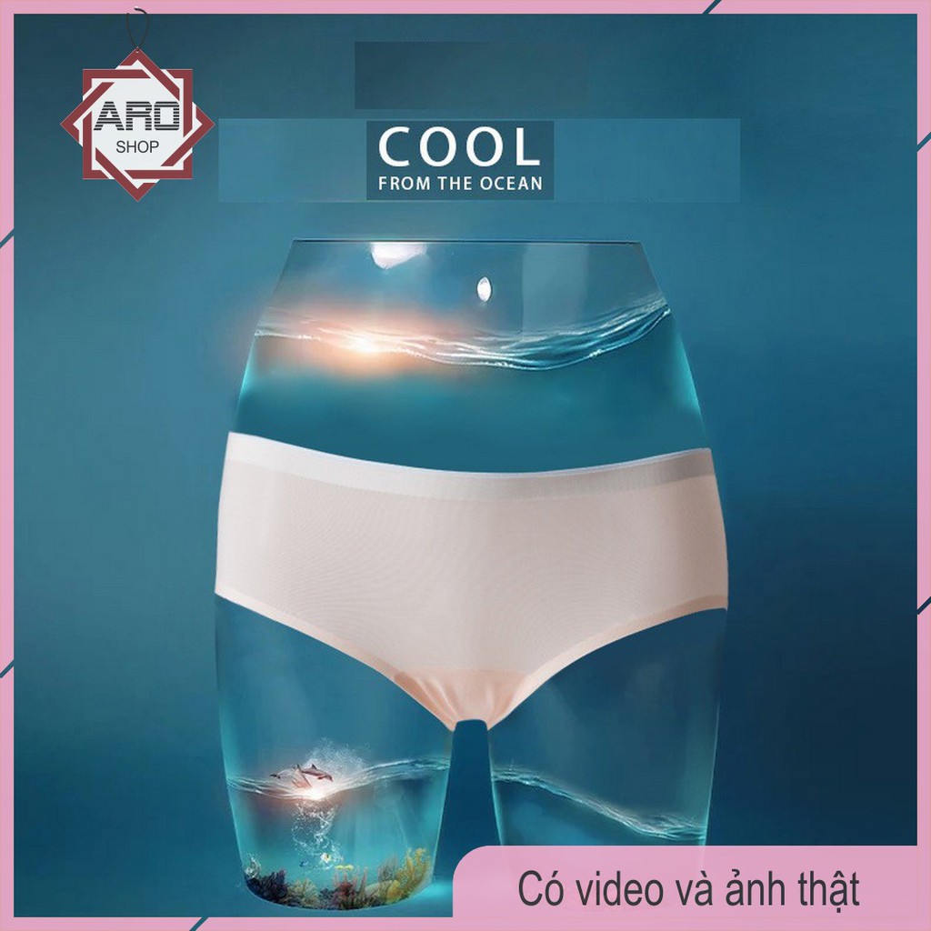 Quần Lót Đúc Tàng Hình, Cạp Viền Chống Tụt Siêu Mềm Mịn, Mát Lạnh, Tông Màu Light Nhẹ Nhàng Tinh Tế QL37 | BigBuy360 - bigbuy360.vn