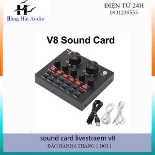 Sound Card Livestraem V8