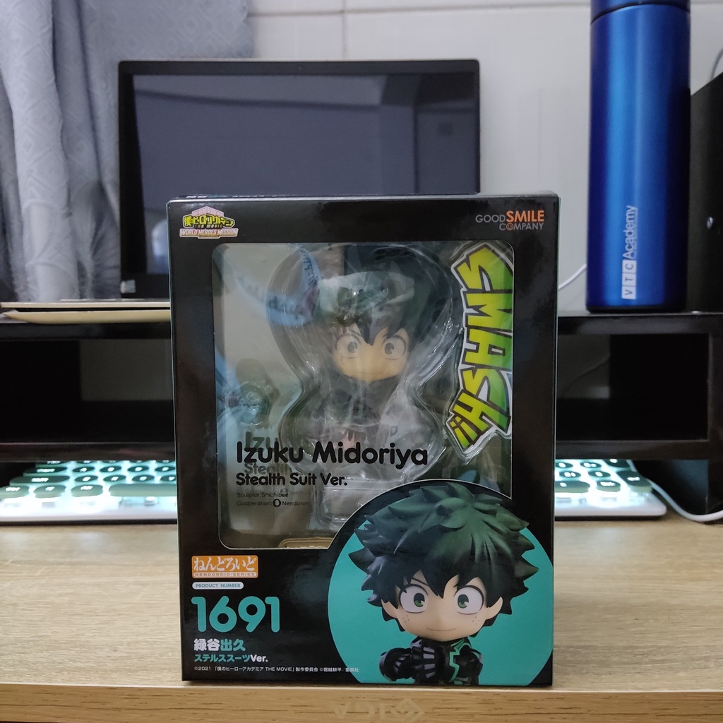 Mô hình chính hãng GSC GOODSMILE COMPANY NENDOROID 1691 IZUKU MIDORIYA: STEALTH SUIT VER. DEKU