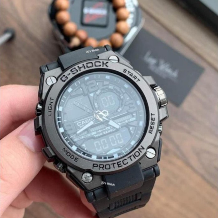 Đồng hồ nam Casio G-shock  GTS 8600 Original –Chống nước 20Bar Viền Thép Nam tính