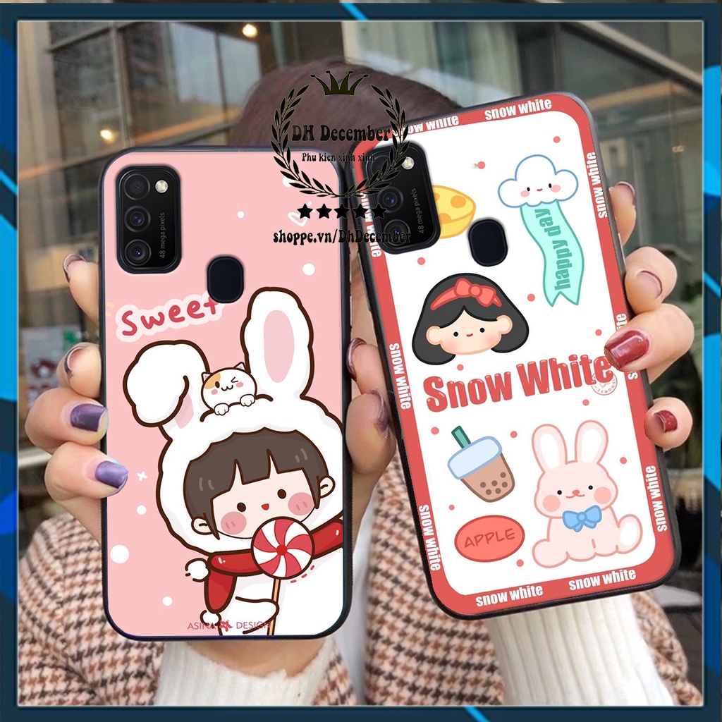 Ốp lưng Samsung M21 / M31 in hình 3D lucky, gấu Beer xinh xắn - KHÔNG NÊN BỎ LỠ