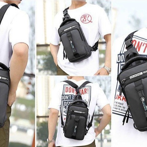 Túi Đeo Chéo Hộp Chữ Nhật CDC2 Nhiều Ngăn, Polyester Cao Cấp Chống Nước | BigBuy360 - bigbuy360.vn