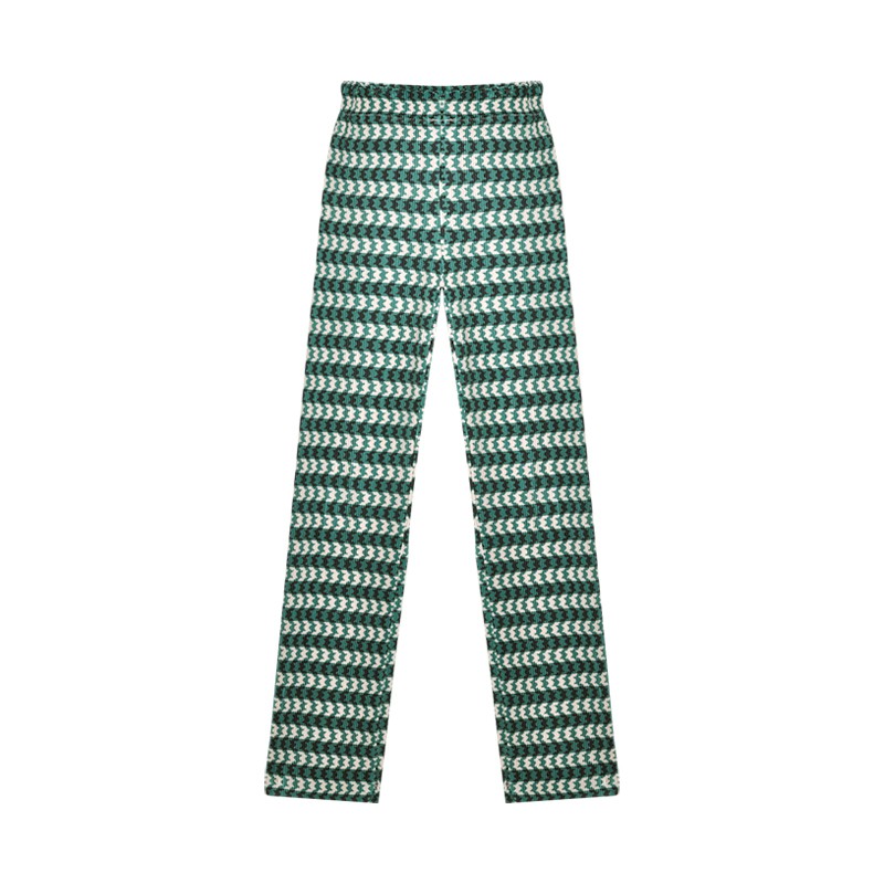 Quần Dài Ống Rộng Họa Tiết Ca Rô Phong Cách Hàn Quốc Dành Cho Nữ | BigBuy360 - bigbuy360.vn