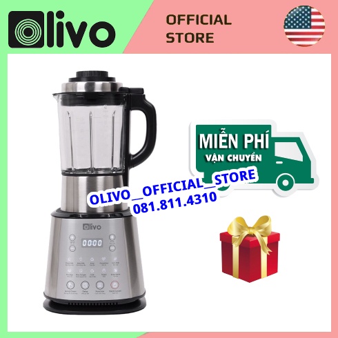 Máy Làm Sữa Hạt Olivo X20 Thương Hiệu Mỹ - Với Nhiều Tính Năng Và Chế Độ Vệ Sinh Máy Tự Động - Hàng Chính Hãng