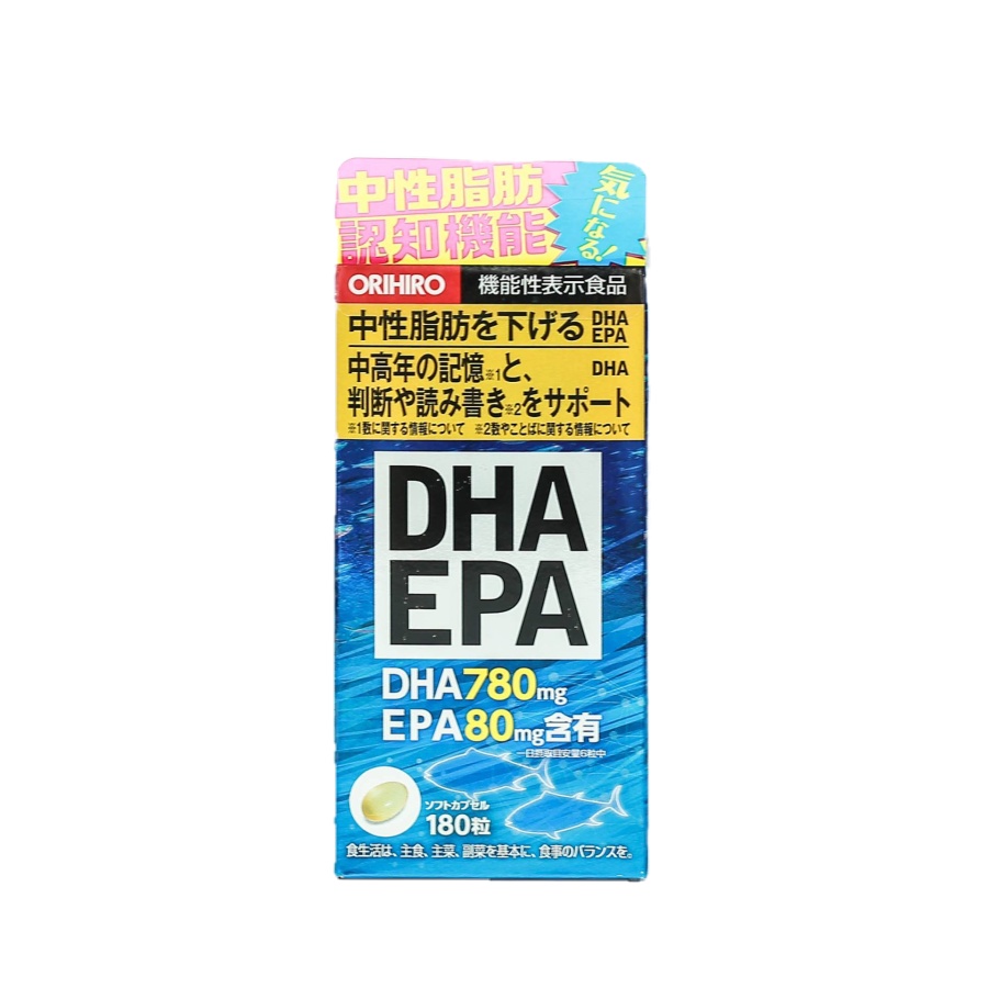 Viên uống bổ não DHA EPA Orihiro 180 viên