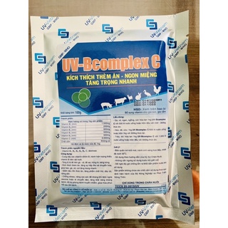 UV- Bcomplex C 100g giúp thèm ăn, ngon miệng, t.ăng t.rọng nhanh