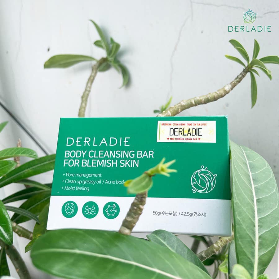 Xà Phòng Cơ Thể Derladie Body Cleansing Bar For Blemish Skin (50g)