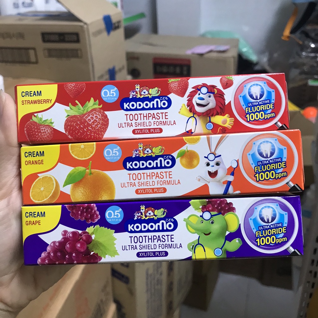 Kem đánh răng trẻ em Kodomo –Thái Lan 40g