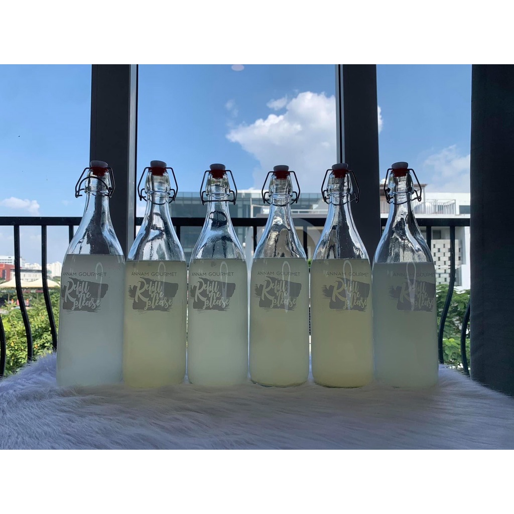 Nước Kefir dừa - Nước dừa lên men từ nấm kefir