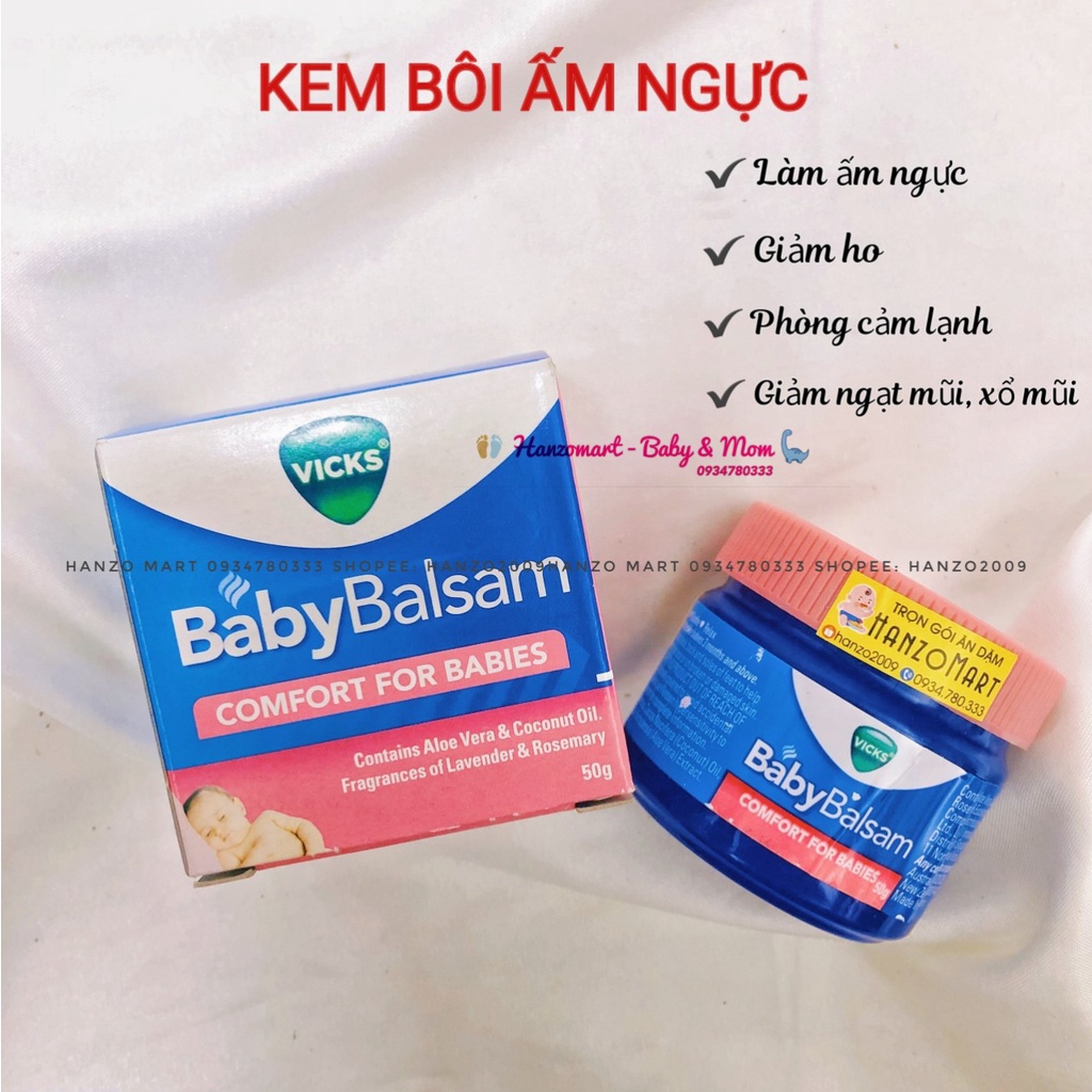 Dầu bôi ấm ngực cho bé BabyBalsam