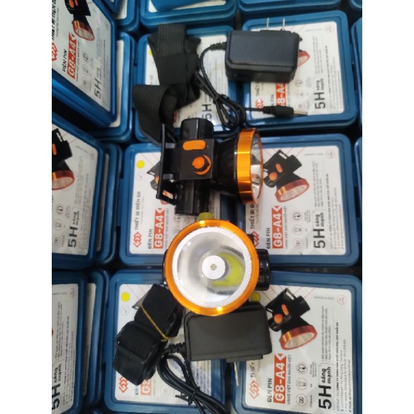 Đèn pin đội đầu a4 siêu sáng
