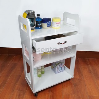 XE ĐẨY GỖ SPA CÓ BÁNH XE