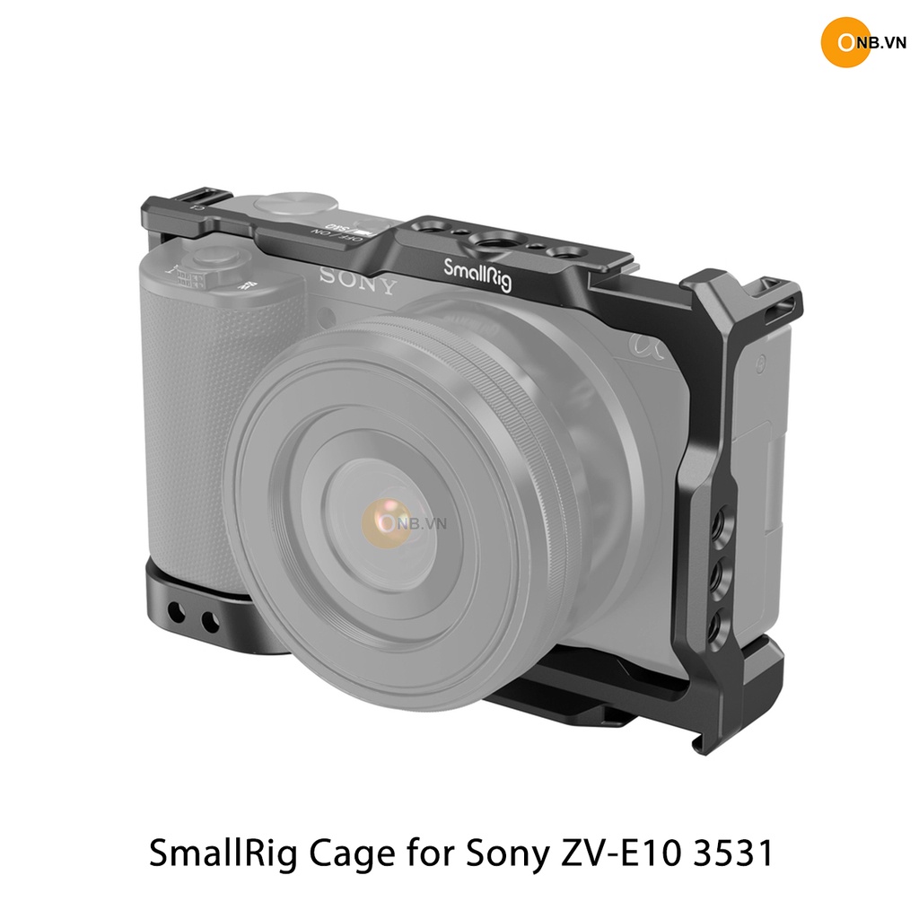 SmallRig Cage for Sony ZV-E10 3531 - Khung Vlog cho Sony ZV-E10