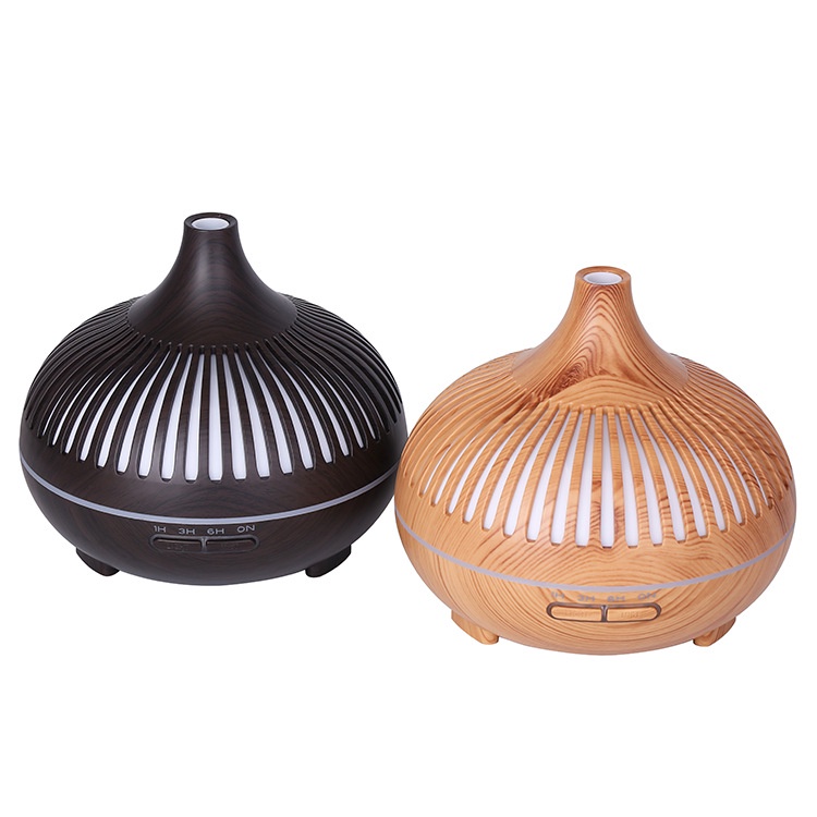Máy xông tinh dầu Vdecor tích hợp Loa BLUETOOTH cổ cao lồng đèn, dung tích 500ml