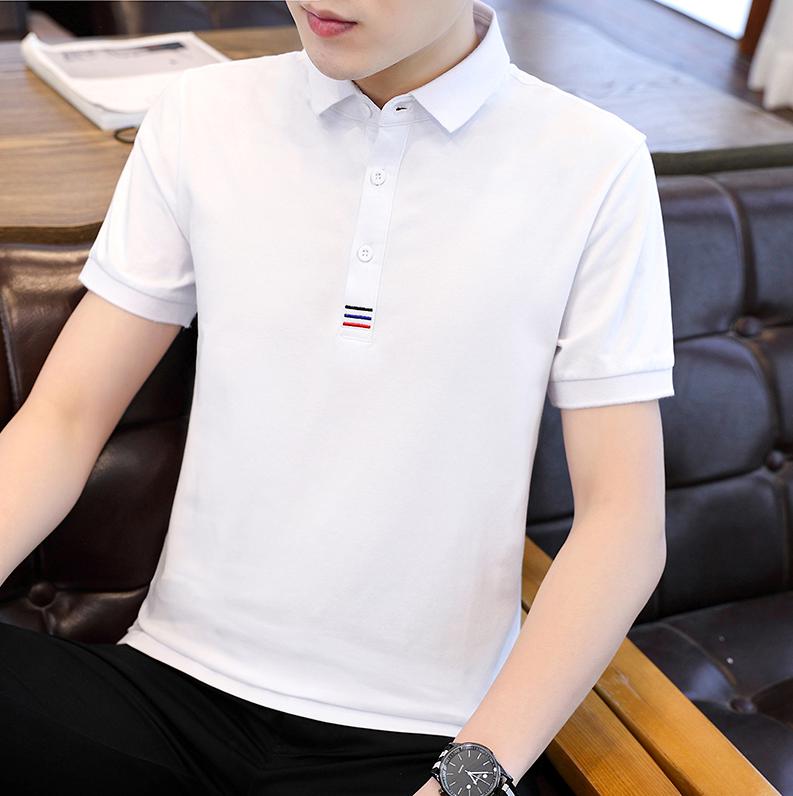 Áo polo 95% cotton Màu Sắc Thời Trang Mùa Hè Cho Nam