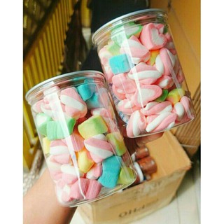 (mới) 1 lon kẹo bông đường loại ngon (150g)