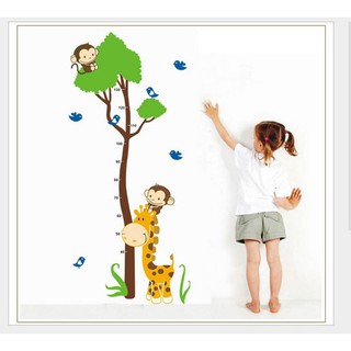 Decal Đo Chiều Cao Hươu bé