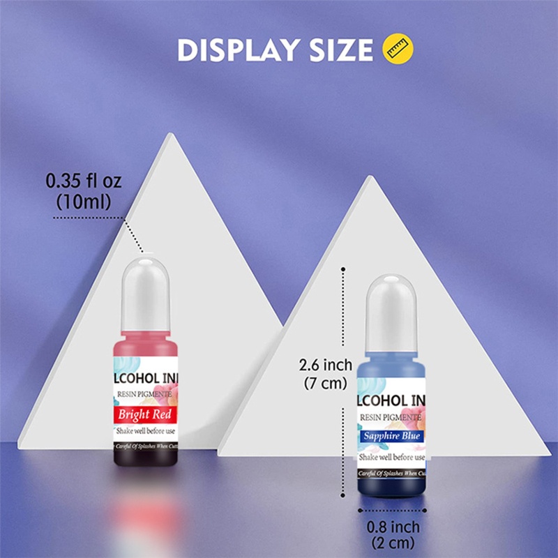 Sa Set 16 Màu Nhuộm Resin Làm Đồ Trang Sức Thủ Công