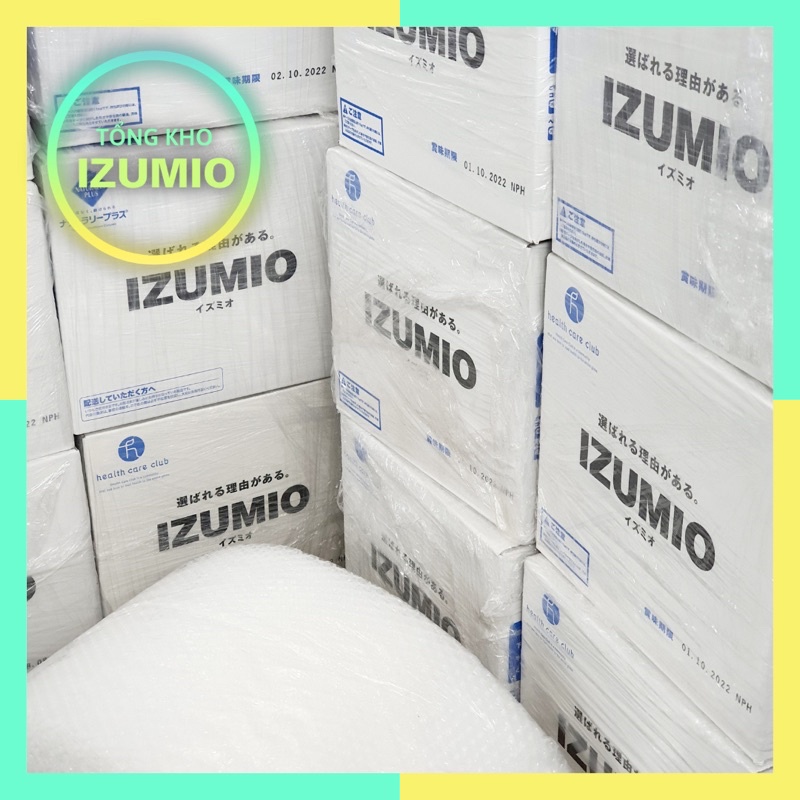 Thùng 48 gói nước giàu Hydro IZUMIO - Naturally Plus Nhật Bả