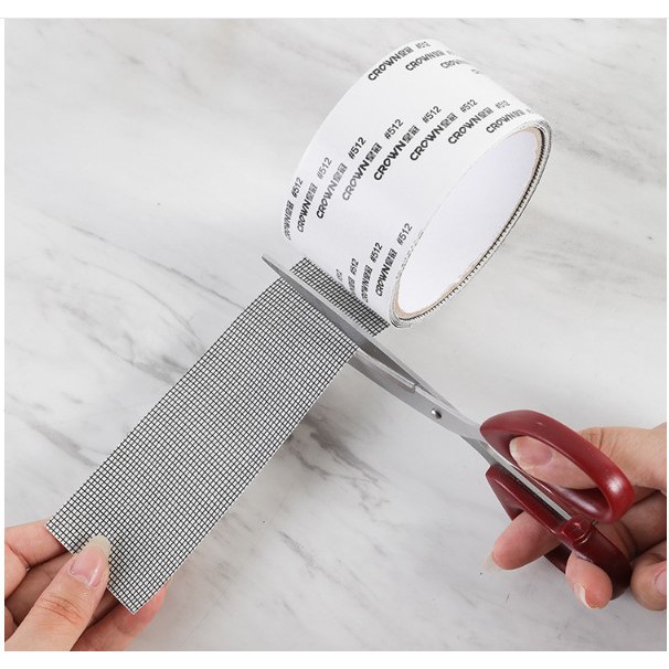 Băng keo vá lưới chống muỗi, băng dán sửa chữa cửa lưới chống muỗi tiện ích