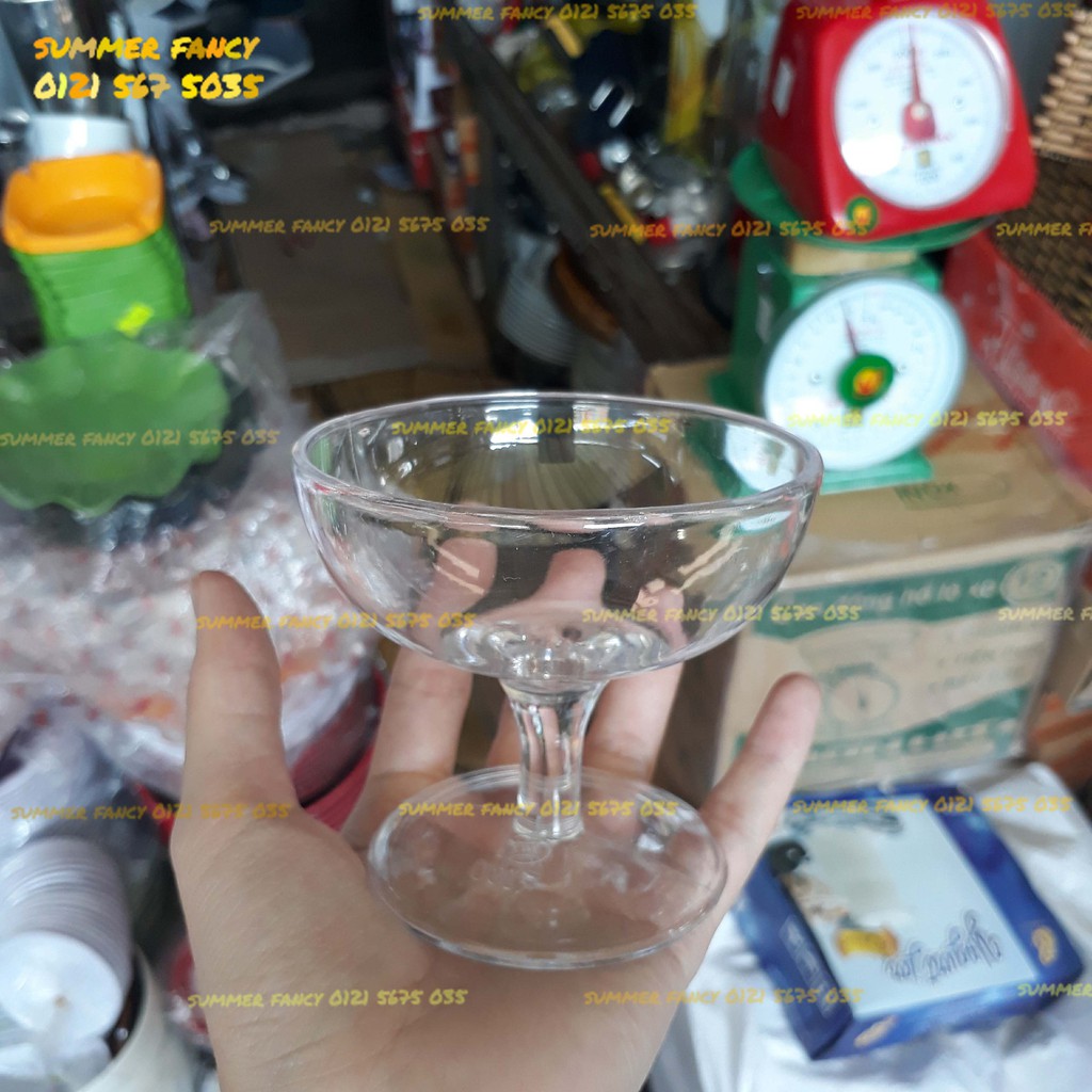 Ly kem tròn  nhựa mica Plastic cup