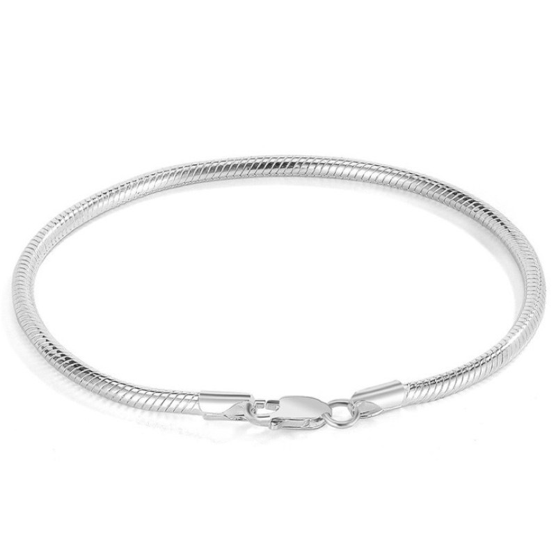 Lắc tay bạc s925 đơn giản, độc đáo dành cho cả nam và nữ.