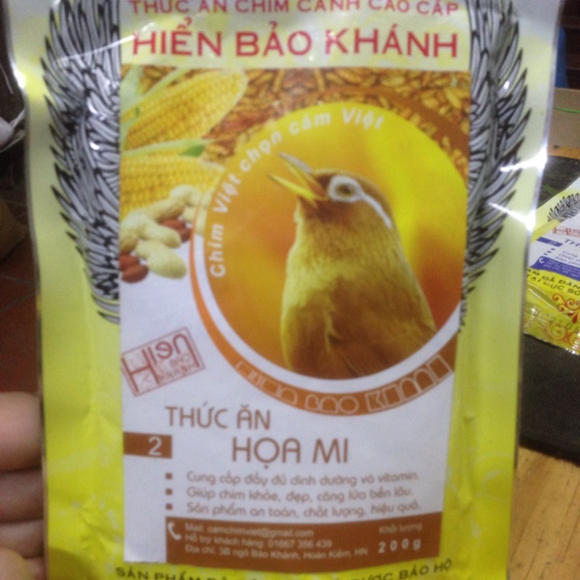 Thức Ăn Hoạ Mi HBK số 2