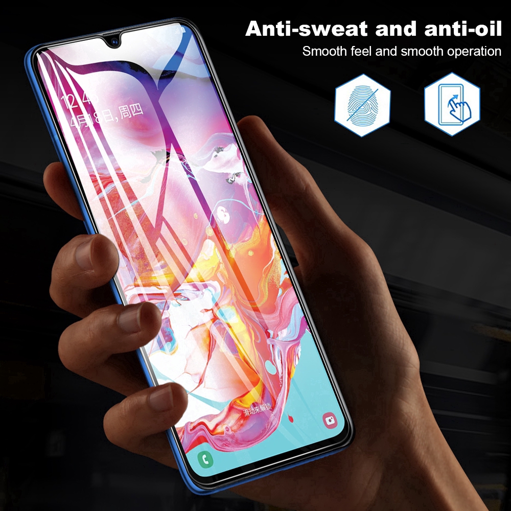 Kính cường lực dán màn hình điện thoại cho Samsung Galaxy A30 A40 A50 A60 A70 A80 A90 S10E A9 A7 2018 A20E