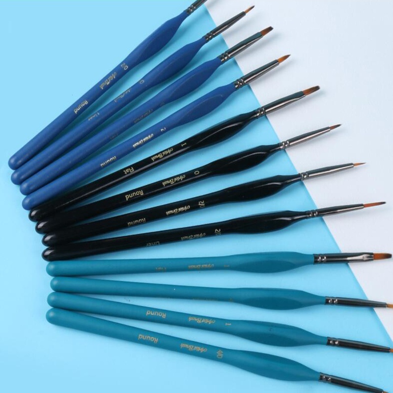 Set 6 Cọ Vẽ Tranh Sơn Dầu Chuyên Dụng