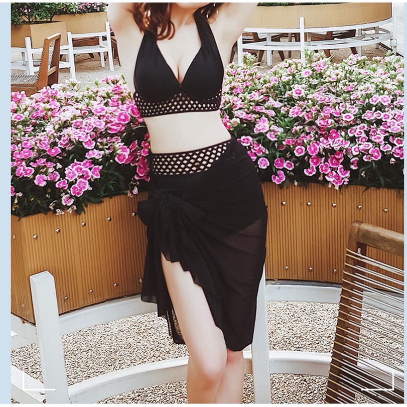 Bikini 2 Mảnh Viền Lưới Đen bikini129k | BigBuy360 - bigbuy360.vn