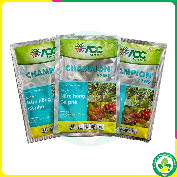 Thuốc Trừ Bệnh CHAMPION 77WP – Đặc trị Nấm hồng Cà phê