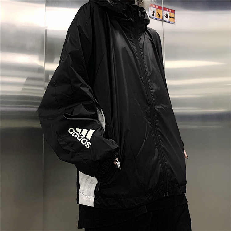 Adidas Male And Female Windbreaker Casual Tools Korean Version Of Couple Jacket Hong Kong Style | BigBuy360 - bigbuy360.vn