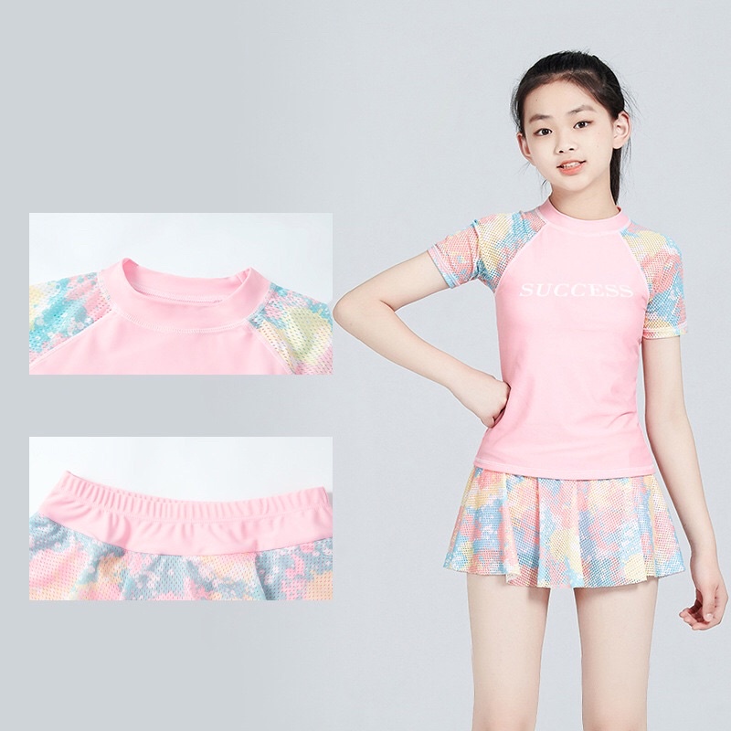 Bộ bơi size đại bé gái(có quần)