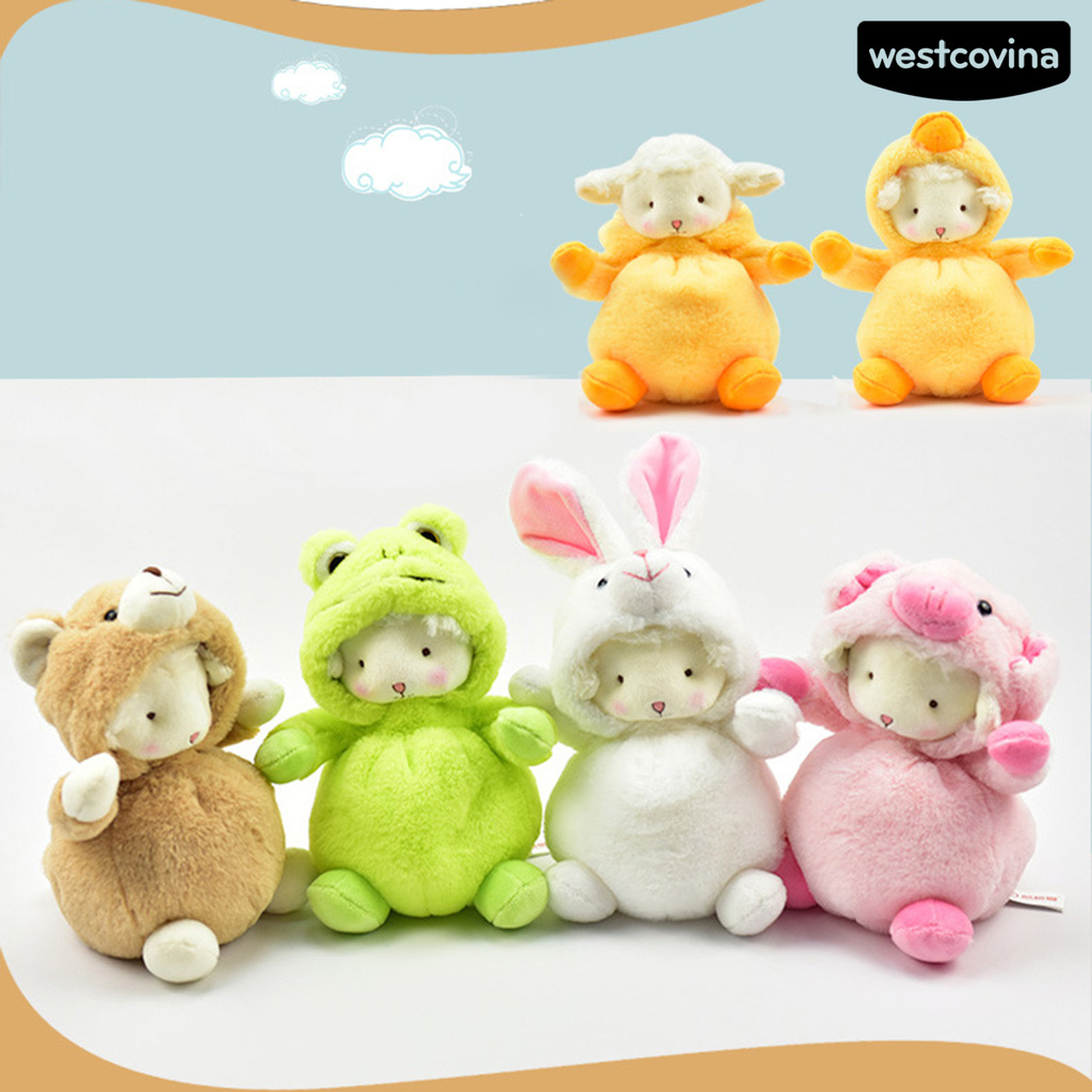 đồ chơi nhồi bông Hình Con Cừu Dễ Thương