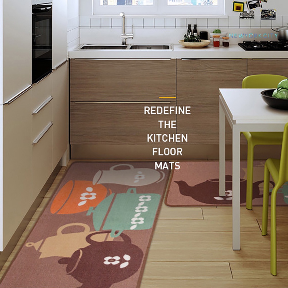 Thảm Lót Sàn Chống Trượt Hình Ly Trà Độc Đáo