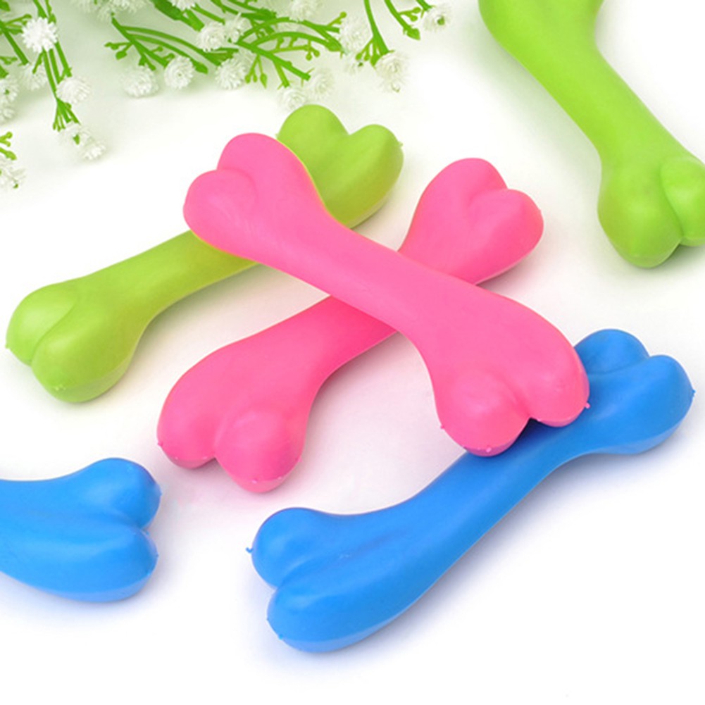 Đồ Chơi Gặm Hình Xương Cao Su Cho Thú Cưng