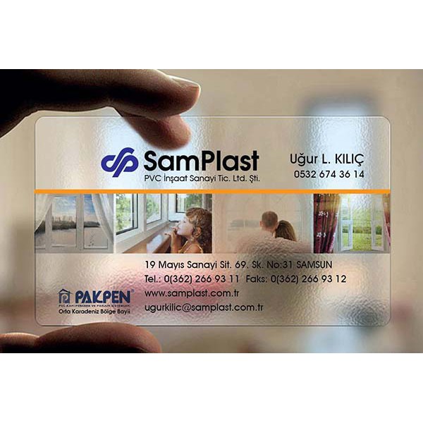 In Menu thẻ nhựa PVC