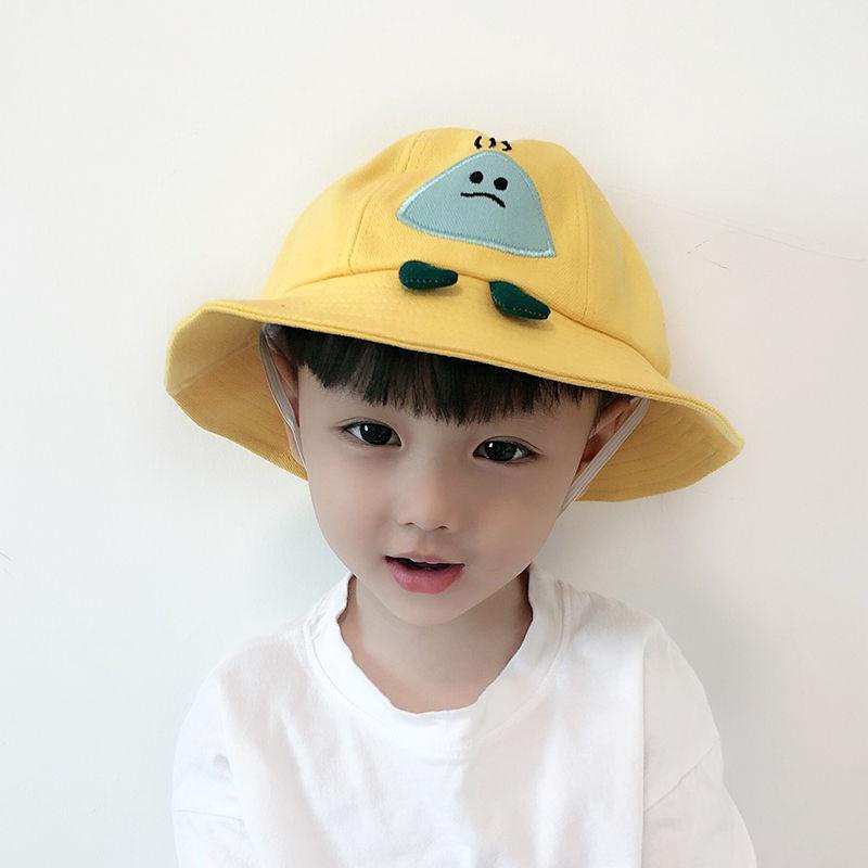 Mũ trẻ em thời trang chống nắng cho bé gái và bé trai vòng đầu nón 52Cm hình hoạt hình dễ thương 4 màu